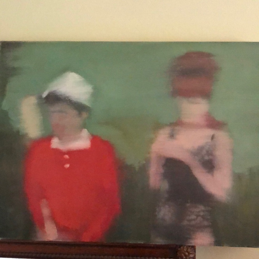 Original mounted painting